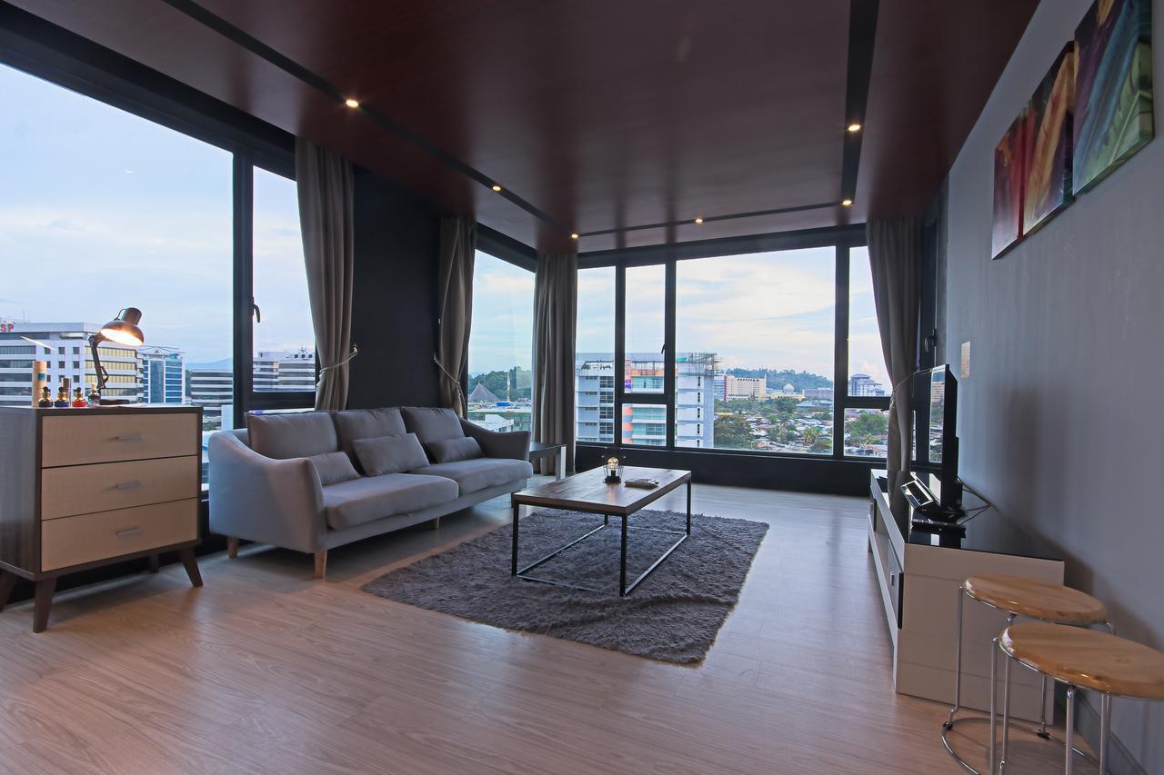 Cozy Living Sky Apartment Kota Kinabalu Exterior foto