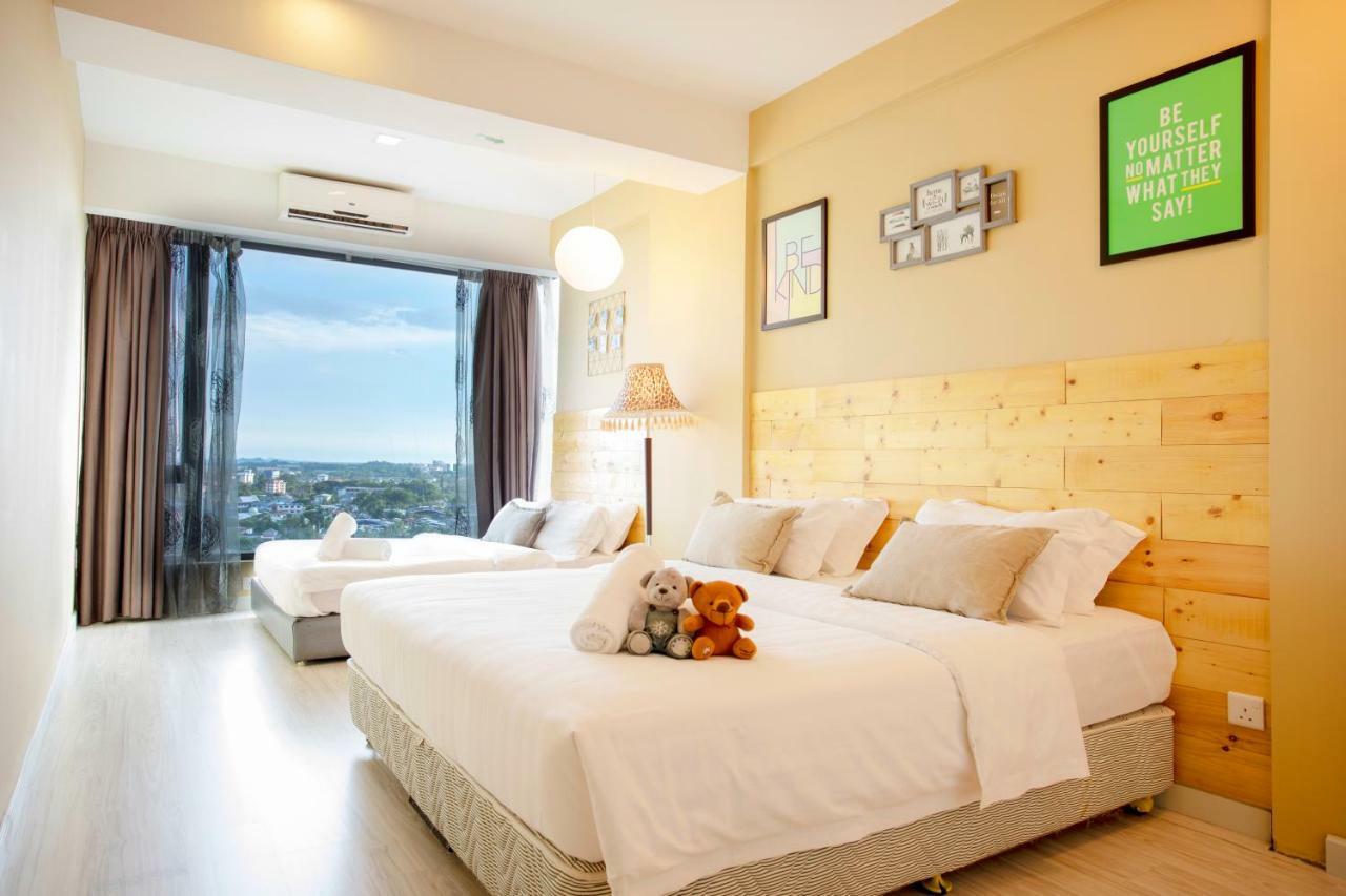 Cozy Living Sky Apartment Kota Kinabalu Exterior foto