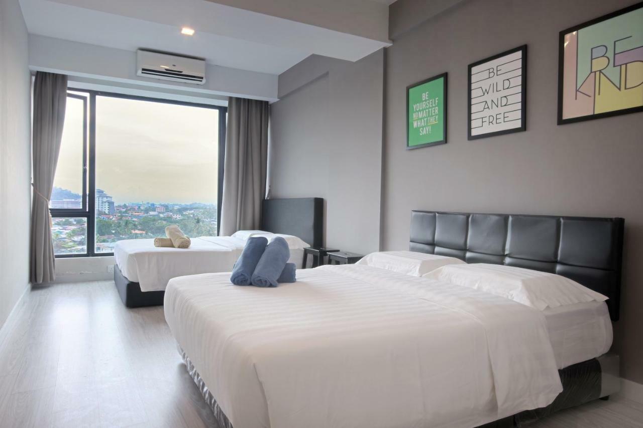 Cozy Living Sky Apartment Kota Kinabalu Exterior foto